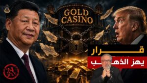 صدمة الذهب: قرار صيني بـ 24 يوليو يزلزل أسعار الذهب العالمية